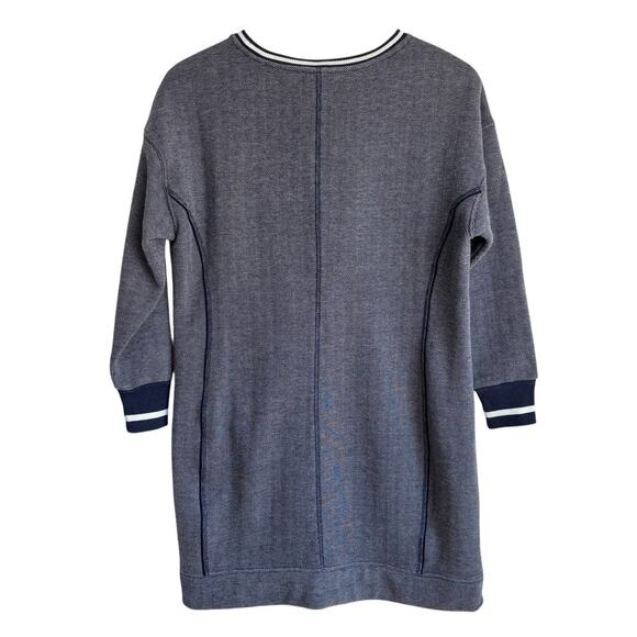 Vineyard Vines Womens Dress Medium Varsity Sweatshirt Super Soft Chevron Pockets - Picture 8 of 9